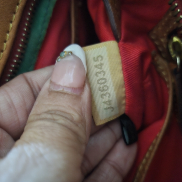 Dooney & Bourke Brown Women's Leather Top Handle Satchel Crossbody Bag. - Picture 16 of 16